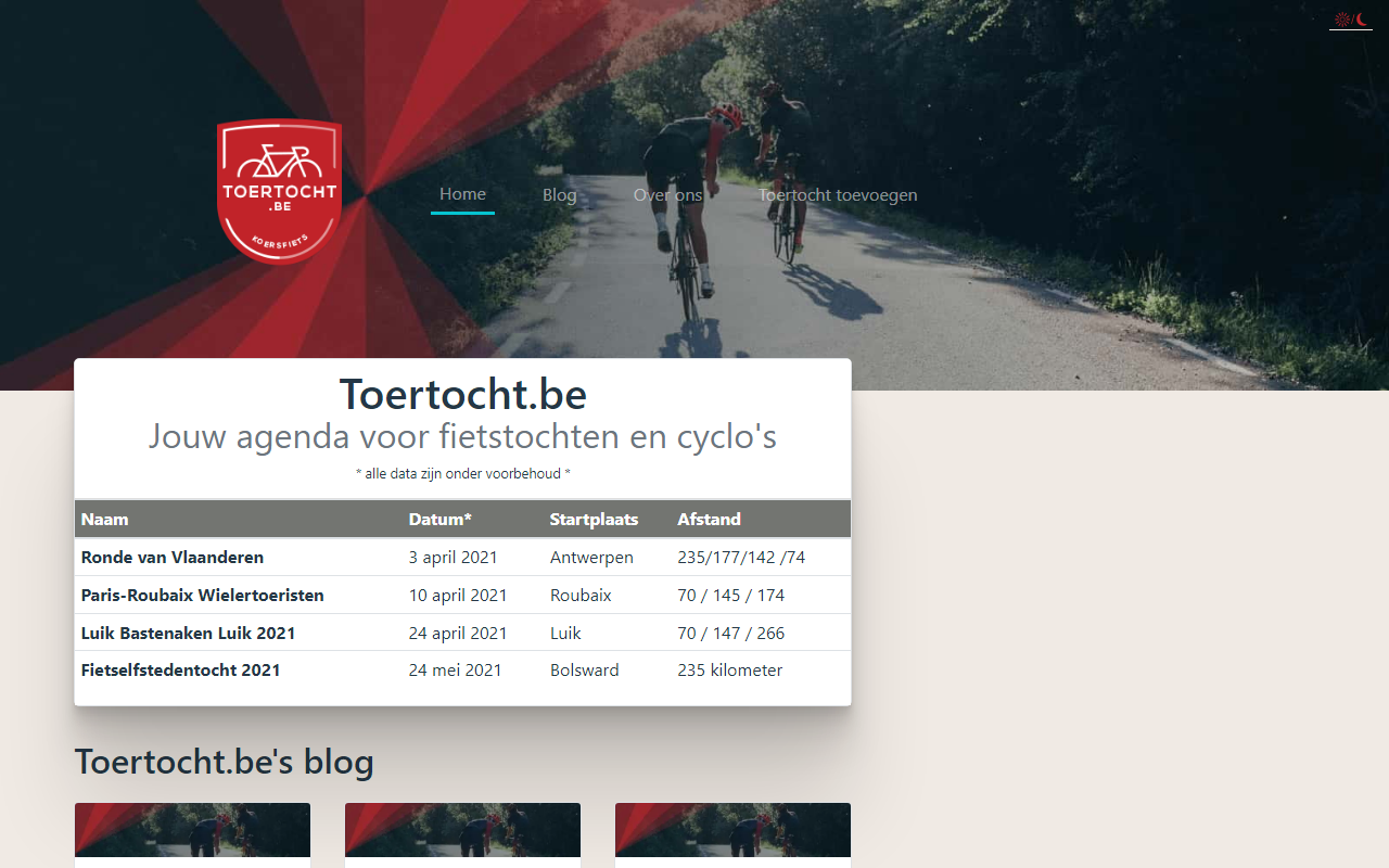See the results of accessibility scan for toertocht.be.